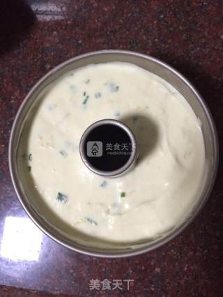 香葱肉松戚风蛋糕的做法步骤：12