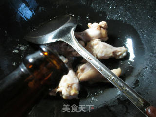 咖喱白菜鸡翅根的做法步骤：3