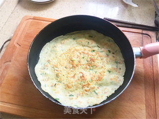 时蔬鸡蛋饼早餐饼的做法步骤：12