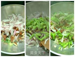 洋葱豆角炒香干的做法步骤：3