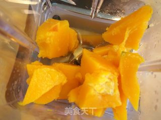 南瓜浓酱意面的做法步骤：2