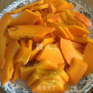 原味南瓜粥的做法步骤：1