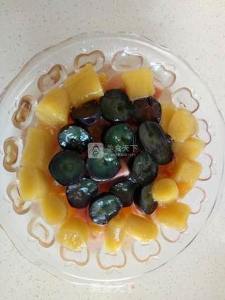 水果芋圆的做法步骤：10