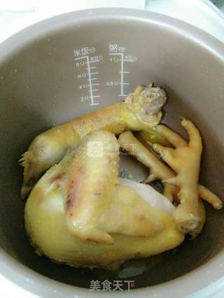 电饭锅焗鸡的做法步骤：2