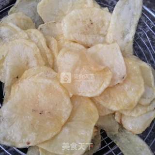 炸薯片的做法步骤：2