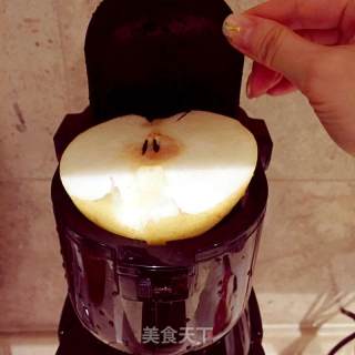 西柚雪梨汁的做法步骤：3