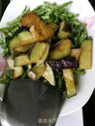豆角烧茄子的做法步骤：5