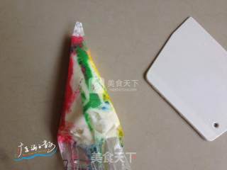 豆腐蛋糕圈的做法步骤：11