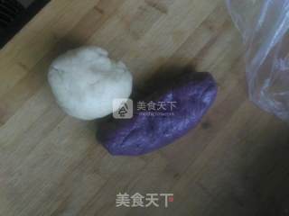 空气炸锅版酸奶紫薯饼干的做法步骤：3
