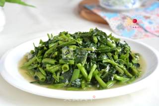 蒜茸空心菜的做法步骤：6