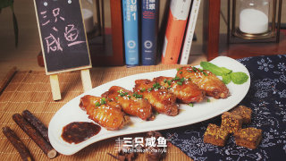 桂花红糖鸡翅的做法步骤：13