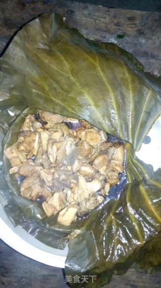 家常荷叶鸡的做法步骤：5