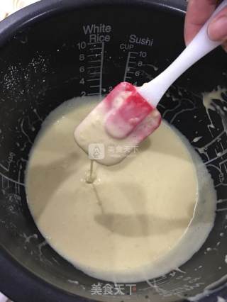 电饭煲蜂蜜提子蛋糕的做法步骤：8
