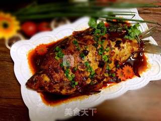红烧鳊鱼的做法步骤：12