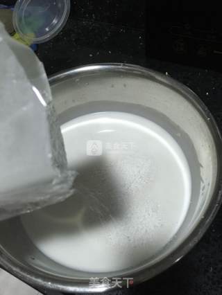 椰汁抹茶马蹄糕的做法步骤：4