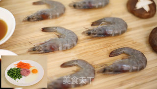 干烧白虾的做法步骤：2