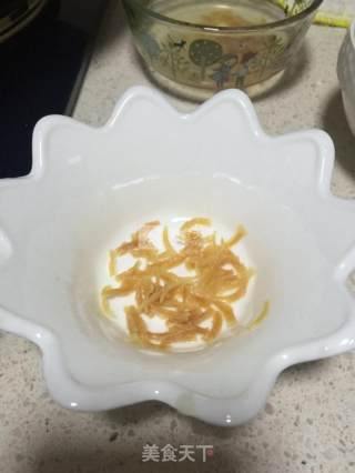 菠菜干贝蒸蛋的做法步骤：5
