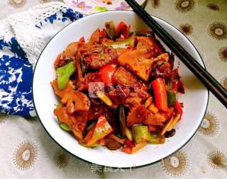 泡椒笋干回锅肉的做法步骤：30