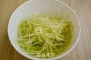 凉拌莴笋的做法步骤：3
