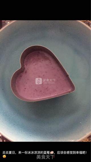蓝莓四色渐变蛋糕的做法步骤：7