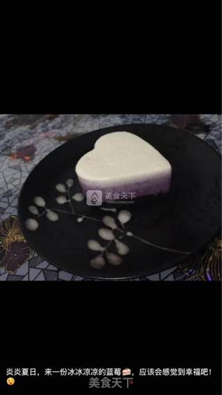 蓝莓四色渐变蛋糕的做法步骤：11