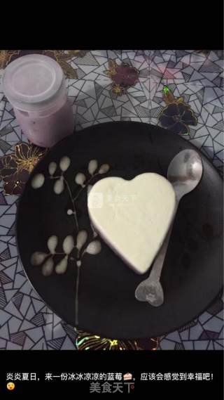 蓝莓四色渐变蛋糕的做法步骤：12