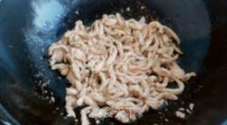 鸡丝炒豌豆的做法步骤：6
