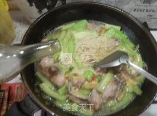 双椒牛蛙的做法步骤：16
