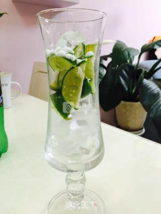 咸柠泡泡的做法步骤：3