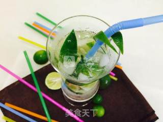 咸柠泡泡的做法步骤：5