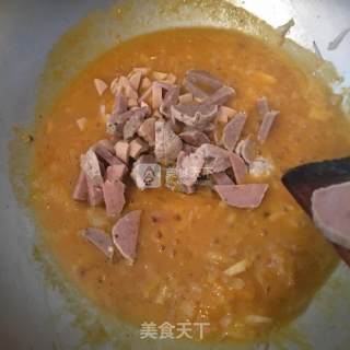 南瓜什锦焗饭的做法步骤：3