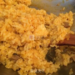 南瓜什锦焗饭的做法步骤：4