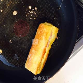 培根土司卷的做法步骤：7