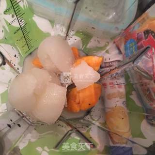 有内容的芒果冰的做法步骤：2