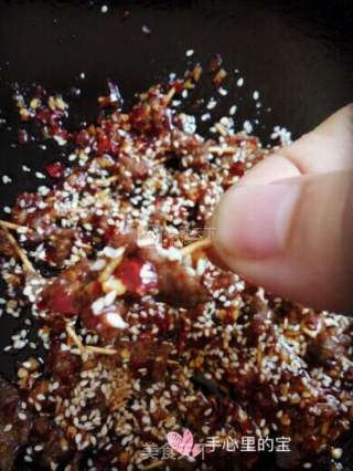 牙签牛肉的做法步骤：6