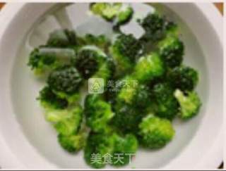 西兰花炒虾仁的做法步骤：5