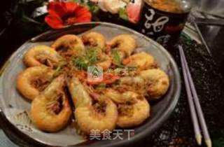 干烧酒酿虾的做法步骤：6