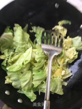 陈醋圆白菜的做法步骤：2
