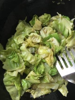 陈醋圆白菜的做法步骤：3