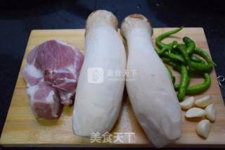 酱香杏鲍菇肉片的做法步骤：1