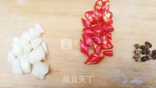 菜花边火腿的做法步骤：3