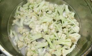 菜花边火腿的做法步骤：4