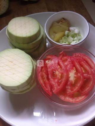 家常煎烩茄子的做法步骤：3