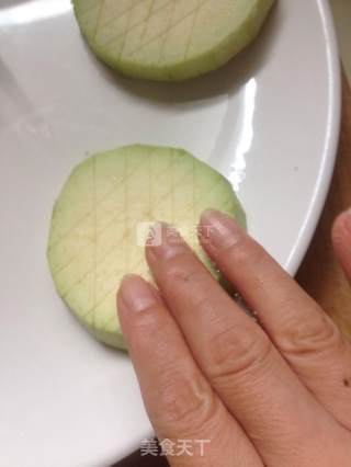 家常煎烩茄子的做法步骤：4