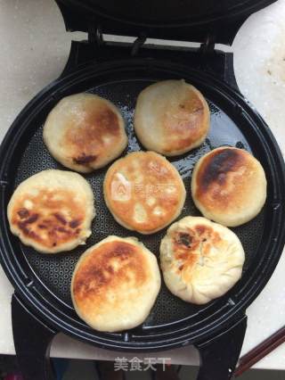 茄子腊肉酥饼的做法步骤：13