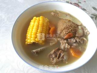 花胶排骨猴头菇汤的做法步骤：7