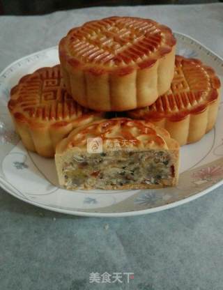 五仁月饼的做法步骤：5