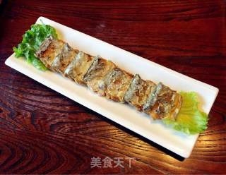 酥炸带鱼的做法步骤：5
