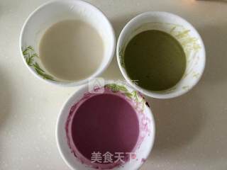 不用洗面的高颜值彩色凉皮的做法步骤：2