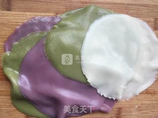 不用洗面的高颜值彩色凉皮的做法步骤：7